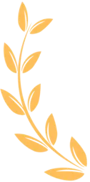 Decorative laurel wreath